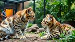 Crossbreeding Zoo Cats Benefits Challenges Conservation